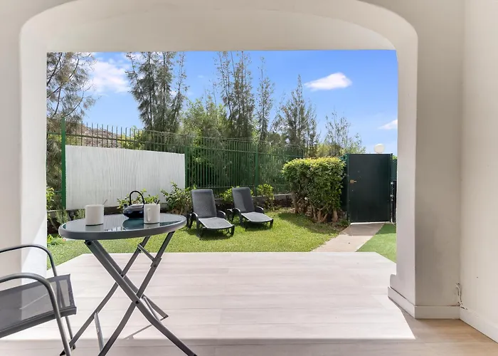 Apartamento Home2book Stylish Terrace & Bbq, Maspalomas (Gran Canaria)